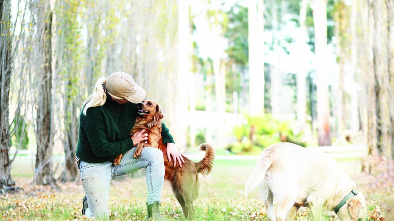 Anna Terry Anna Terry and her canine truffle team