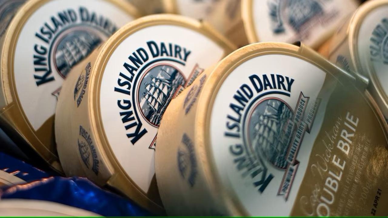 King Island dairy cheese