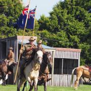 Lighthorse flag run