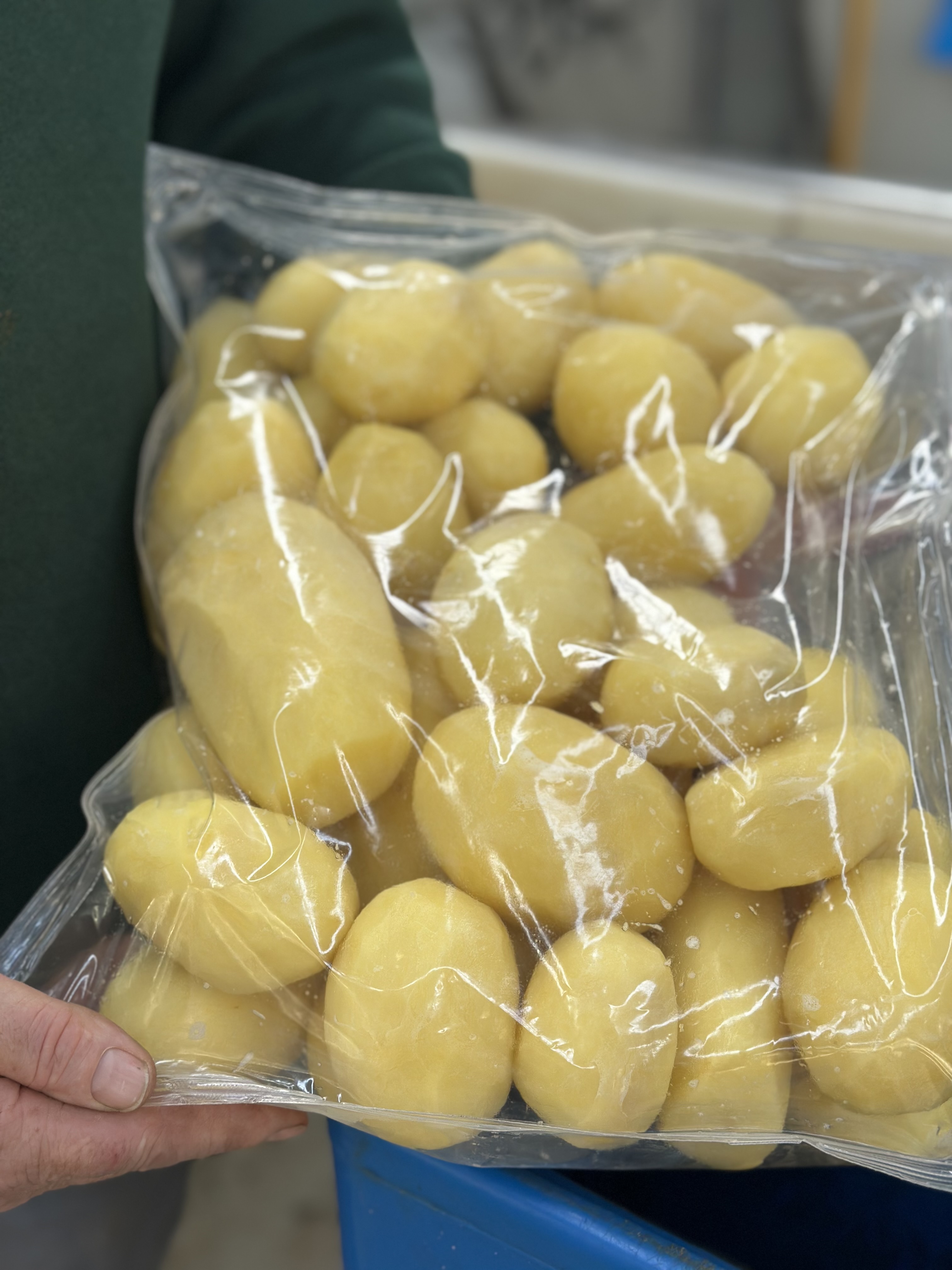 Peeled Potatoes 