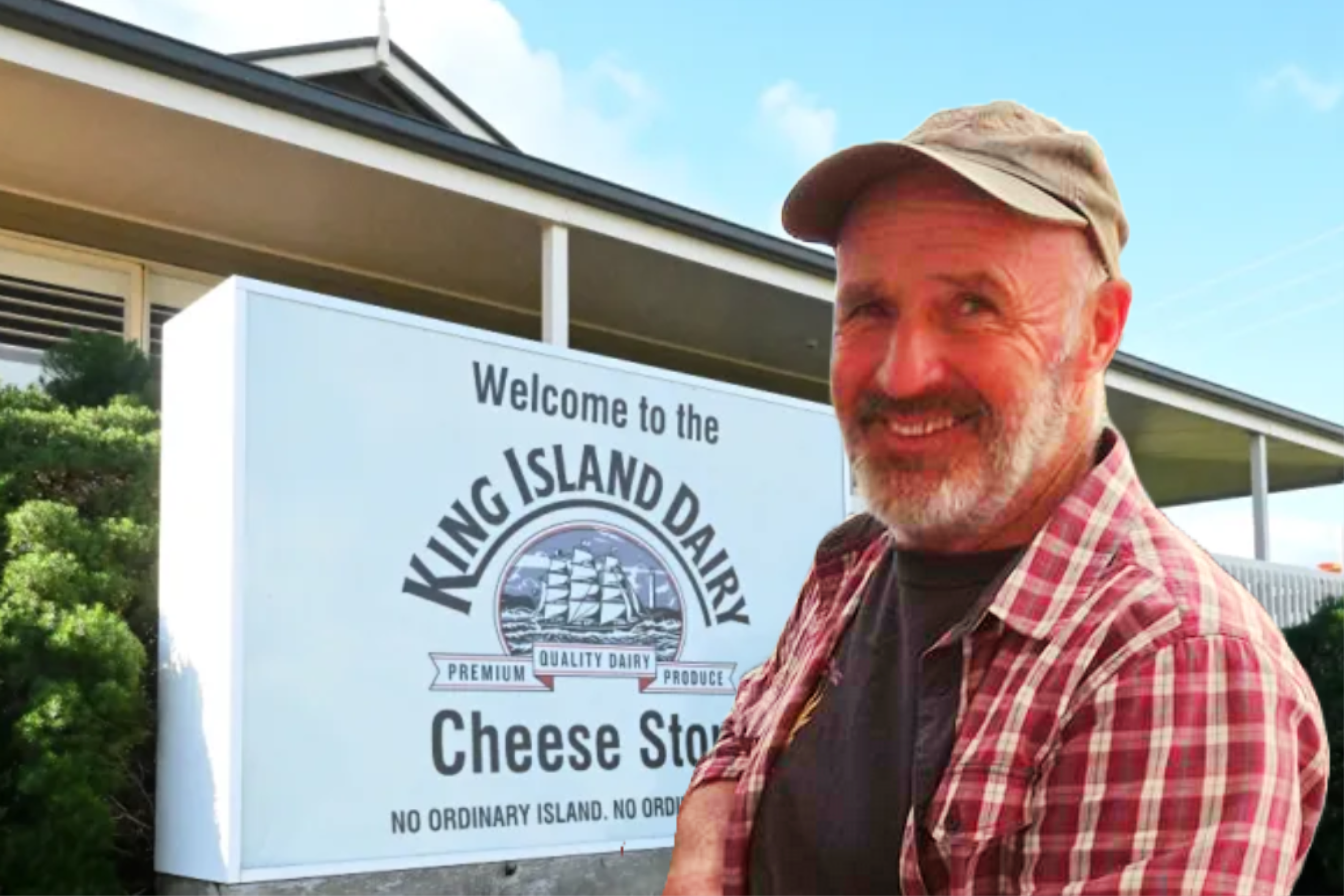 Retired King Island cheesemaker Ueli Berger