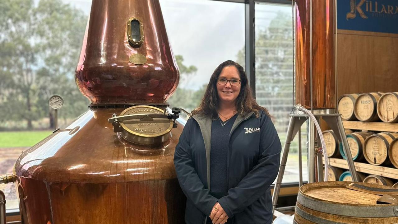 Kristy Lark-Booth, owner and founder of Killara Distillery