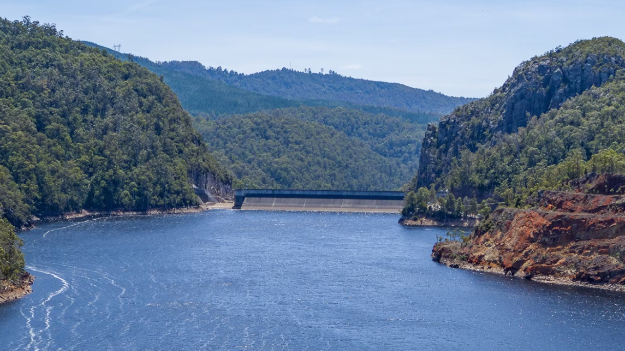 Cethana Pumped Hydro project. Image from Hydro Tasmania