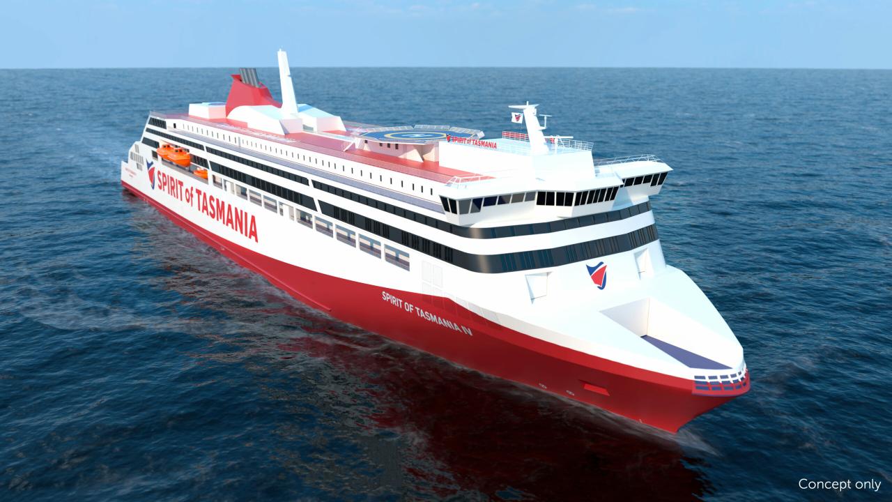 New Spirit of Tasmania vessel