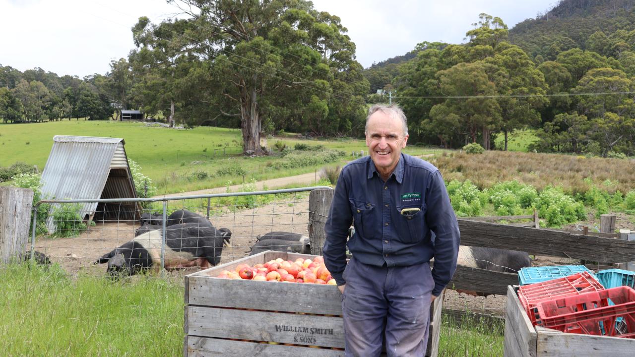 Owner of Kelty Farm, Rex.