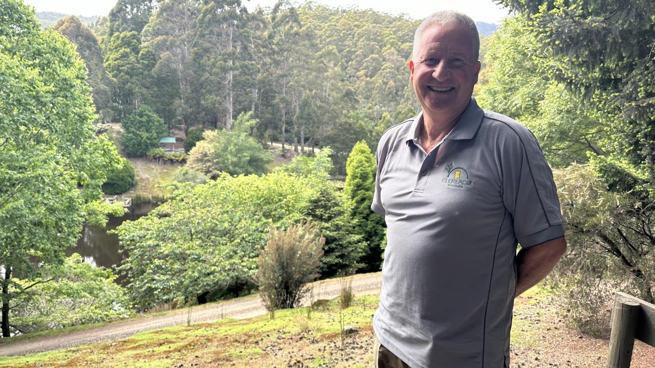 Kevin Brown who has swapped weed control for tourism at Gleneagle