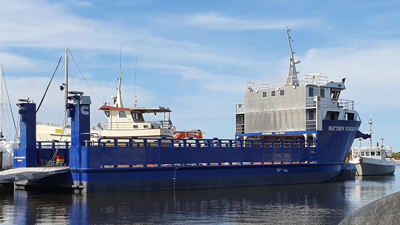 A Bass Strait Freight carrier