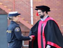 Madeleine Payne received the UTAS Vulnerability Advocacy Award