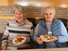 Carolyn Scott and Brenda Imlach both of Perth.