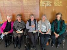 Dianne Bassett and Jenny Frankcombe of Cressy Jan Scott of Bishopsbourne Deb Roberts of Hadspen Maureen OTool of Cressy.