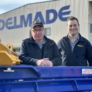 Rohan and Hamilton Cunningham at Delmade's Westbury site