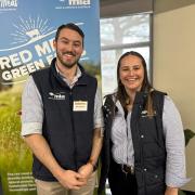 MLA's Will Atkinson from Meat Standards Aus and Samara Thrift from integrity systems company.