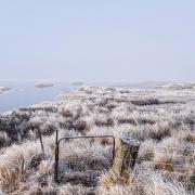 Icy Great Lake at Miene by Gill Dayton