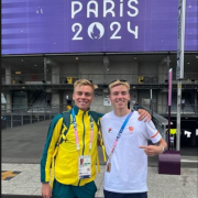 Stewart McSweyn with his brother, Angus. Source: Instagram.