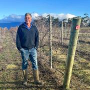 James Walch, owner of Stewarton farm