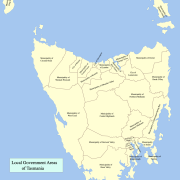 Tasmanian local government areas