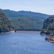 Cethana Pumped Hydro project. Image from Hydro Tasmania