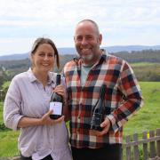 Ella Hoban-Kelleher and Daniel Kelleher, owners of Premaydena Hill