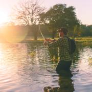 Trout fishing