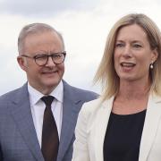 Anthony Albanese and Rebecca White